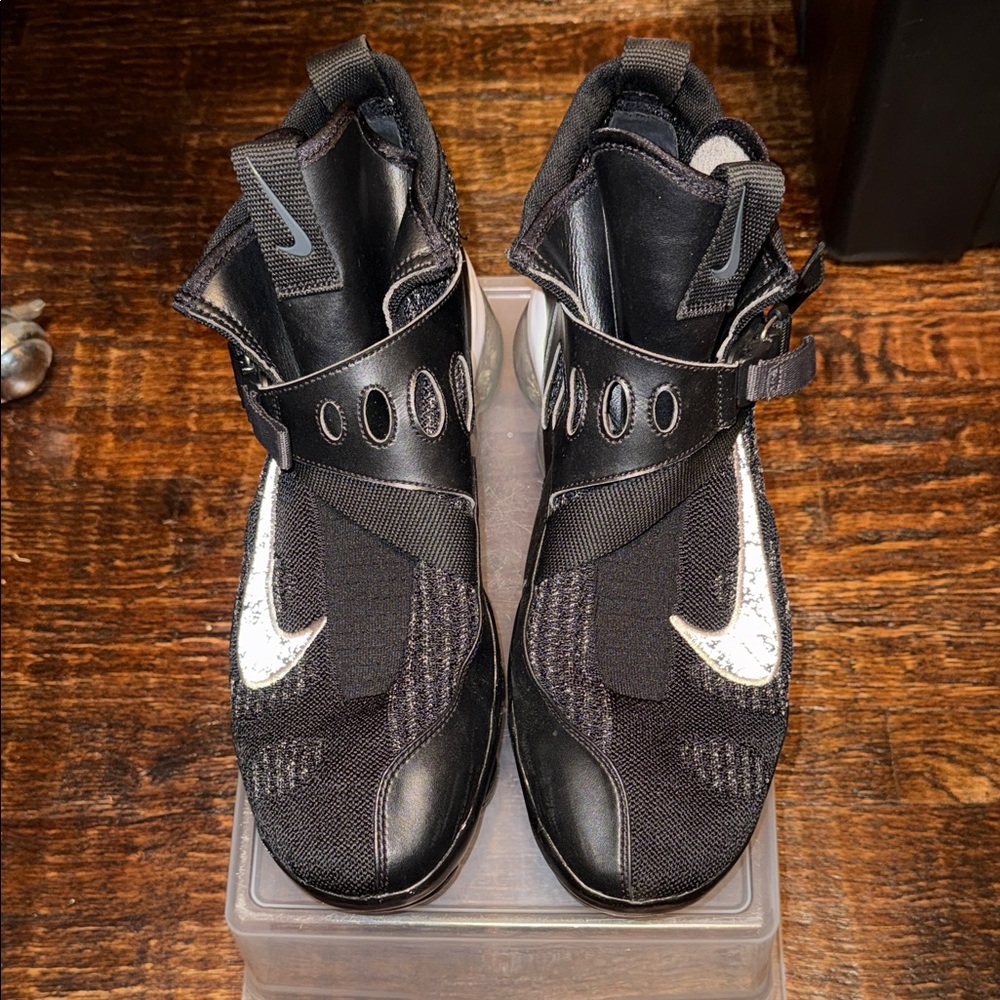 Nike Air Black and White Athletic Sneakers